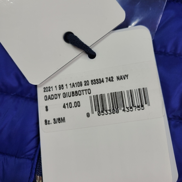 MONCLER Baby Blue Gaddy Puffer Jacket 3-6mo NWT - Picture 6 of 12